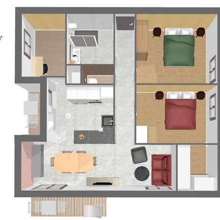 Homey Montaigne - New - A 1 Min A Pied Du Lac D'Annecy - 2 Balcons Prives - Appartement Avec 2 Chambres - Stationnement Gratuit Toute L'Annee Sauf En Ete - Juin A Aout 외부 사진